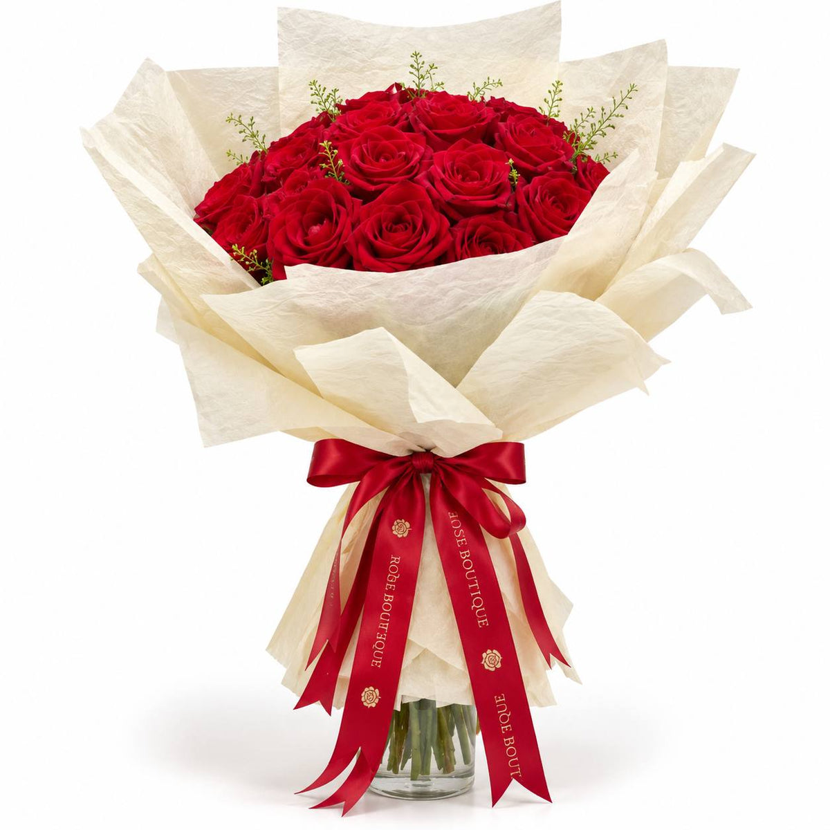 Classic Red Rose Hand Bouquet