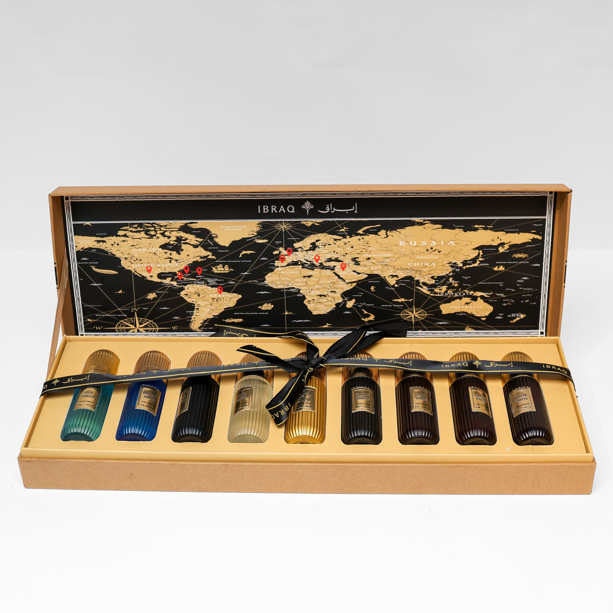 Ibraq Tobacco Collection nine perfume gift set