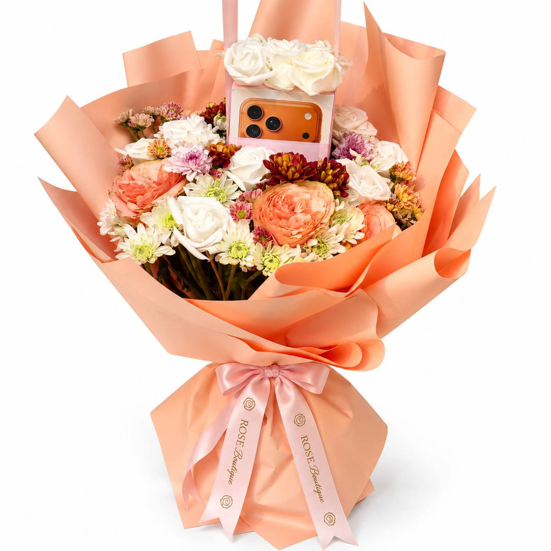 iPhone Wrap Hand Bouquet